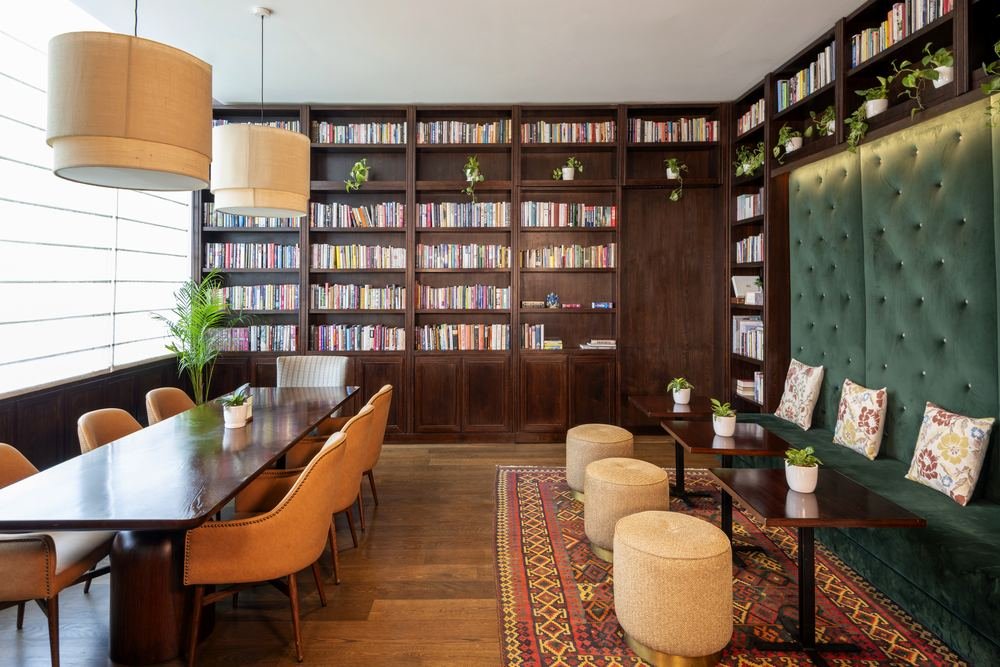Library at The Quorum, Gurugram